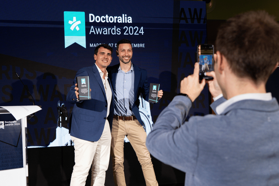 photocall de los doctoralia awards